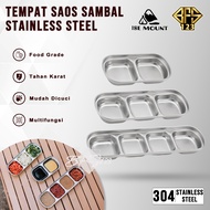 304 Stainless Steel Soy Sauce Container, Square Model, ISE Mount