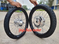 SEPAKET VELG RING 17 NMAX OLD N-MAX NEW AEROX NEW AEROX 155 PCX150 PCX160 ADV 150 PLUS BAN