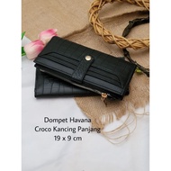 Geniee WOMEN'S LEATHER LONG WALLET/HAVANA WALLET