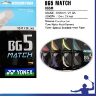 Yonex Bg5 Match Badminton Racket String Original Original New
