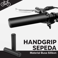Handgrip Handlebar Gagang Stang Sepeda MTB Gunung Lipat Listrik BMX Bahan Busa Silikon Empuk Anti Slip EACHGO