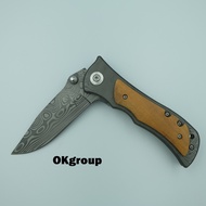 OKgroup NB005-NC... Folding knife/// มีดพับพกพา มีดเดินป่า มีดสวยงาม มีดแคมป์ปิ้ง ออกแบบสวย ลวดลายดา