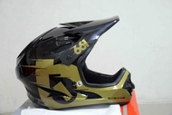 Helmet 661 Comp Gold Black Six Six One Helm Full Face DH Trail