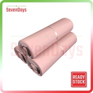 READY STOCK [100 Pcs] Pink Courier Bag Flyers Mailer Packaging Shipping Parcel Plastic bag pos laju 