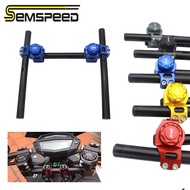 รถจักรยานยนต์CNC 22มิลลิเมตรH Andlebarบาร์ยึดส้อมคลิปติดบนสำหรับYamaha XMAX 400 300 250 125 XMAX300