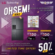 LG PETI AIS 635L Side-By-Side [INSTALLMENT PROMO 50%‼️]