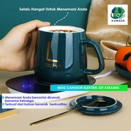Electric Mug Cup Set Ceramic Mug Aesthetic Electric Mug Water Heater Newest