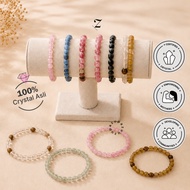 Zupazupazuu I Egg 4mm Bracelet - Bracelet - Hand Bracelet - Increase Positive Energy Original Crysta