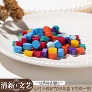 Sealing Wax Beads Bagged100Octagonal Multi-color Wax Seal Wax Seal Wax Beads SLHX