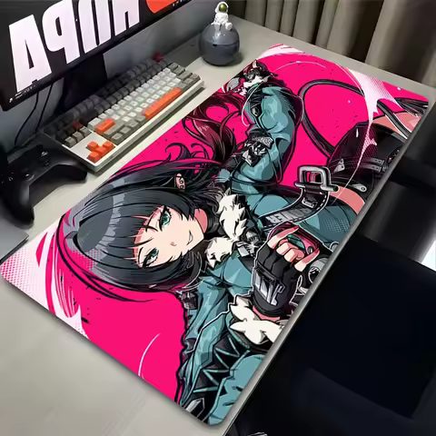 Zenless Zone Zero Jane Doe Aime Mousepad Rubber Non-Slip Cute ZZZ Desk Mat Laptop Office Accessories