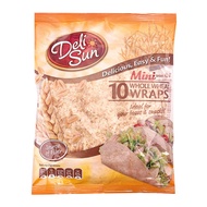 โปรคุ้ม ถูกดี เดลีซัน แผ่นแป้งธัญพืช 5.5 นิ้ว 250 กรัม Deli Sun Mini Whole Wheat Tortillas 5.5" 250g