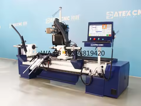 Machine CNC Lathe Drilling Grooving and Carving Legs 5 Axis CNC Wood Lathe with Rtcp Function High P