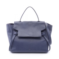 【二手】Celine CELINE手提包 BELT BAG MINI 腰包 迷你款 176103 海軍藍皮革腰包 迷你款 女士 二手 B