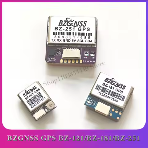 BZGNSS BZ121 BZ181 BZ251 Dual Protocol GPS Positioning Module Suitable FPV Out Of Control Rescue Fix