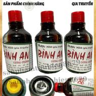 Chính Hãng - (Combo 3 chai) Dầu xoa bóp rượu xoa bóp Bình An gia truyền