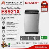 Sharp Top Load Washer 9.5kg ES921X