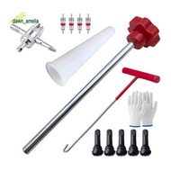 Quick Change Tire Valve Tool Kit TR413 Valve Replacement and Installation Tool Kit 13pc
