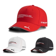 Snapback Cap-Porsche Motorsport Team Adjustable Baseball Cap
