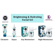 💥NEW💥 Good Virtues Co [GVC] Facial Care Set - BRIGHTENING/ANTI AGING Cleanser + Toner + Day Night Mo