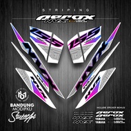 STRIPING AEROX ALL NEW CONNECTED 155 MLK 26/ VVA 2021-2023/ MOTO AEROX 155 NEW AEROX NEW 155/