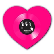 THE BEATLES - heart shape LP