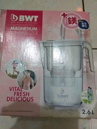 【BWT 德國倍世】鎂離子健康濾水壺- VIDA 2.6L (內含1濾芯)