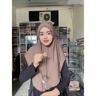 431 INSTANT HIJAB SIRIA KERUT DAHI AL FAEZYA JERSEY AIRIS STANDARD FREE BROSS ORY BY BU NYAMIN Tudun
