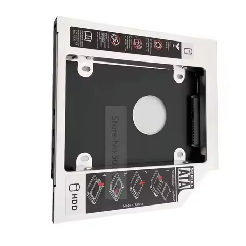 2nd Secondary Hard Drive Optical bay Caddy Frame for Acer Aspire 7715 7715Z 7560 7560G 7740 4253 MSI