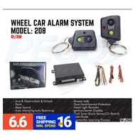 WHEELS 2D8 CAR ALARM SYSTEM