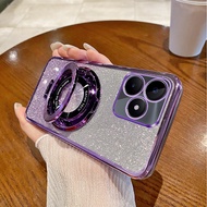 For Relame C63 C51 C51 S C 61 C63 63C Realme C63 Realme C61 NFC 4G 5G 2024 Plating Stand Blingl Blin