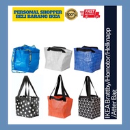 IKEA Brattby Frakta S Small Size With Handle Blue Bag Biru Doorgift