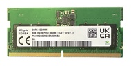 SK-Hynix 8GB DDR5 4800MHz SODIMM PC5-4800B-SC0 1Rx16 1.1V SO-DIMM 262ピン ゲーミング ビジネス ホーム ノートパソコン RAM メ