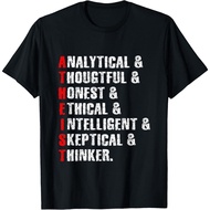 Atheist Atheism Religion Science Agnostic Skeptic Believe T-Shirt