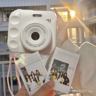 Can Photo Cute Dual-Camera Digital Dual-Lens Upload Polaroid Mobile Phone Campus Card Camera Camera 