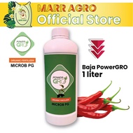 PowerGro Microb PG 1 Litre -Baja Foliar Semburan 100% Organik - utk cepat besar, buah, bunga, sayur, durian &amp; anak pokok
