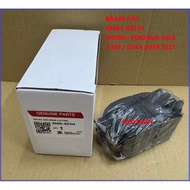 BRAKE PAD 04465-BZ154 MODEL :PERODUA AXIA A300 / D74A D95B 2023-