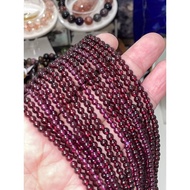 Cherish Crystal Square Garnet 3.5mn3 Circle