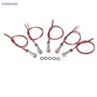 [xianyuan] P67 waterproof 6mm led metal warning indicator light 3v 5v 6v 12v 24v 220v XY