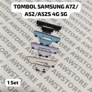 TOMBOL Power On Off and Volume Button External SAMSUNG A72 SAMSUNG A52 4G 5G SAMSUNG A52S 4G 5G On O