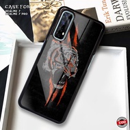 HP Latest Realme 7 - 7 Pro Case - 2D Glossy Hardcase - Glass Case - Protective Phone Case Latesthp 2