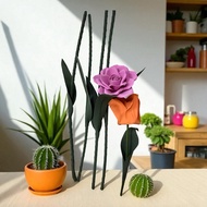 Flower Stem (Only Stem) Giant From Bendable Pipe Diameter 2 Cm.