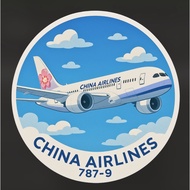 RBF China Airlines 787-9 sticker 10cm S-CAL789