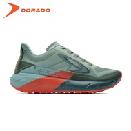 HIJAU DORADO - 910 Nineten GEIST EKIDEN TRAIL Trail Running Shoes - GREEN/SAGE/JINGGA