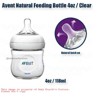 Avent Natural Feeding Bottle 4oz for Baby