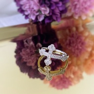 光之十字架鑽石戒指 / 客製珠寶 / 輕珠寶