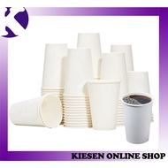 50pcs. Paper Cup white disposable (22oz, 16oz, 12oz, 8oz, 6.5oz, 5oz, 4oz, 3oz, 2.5oz) *rC_