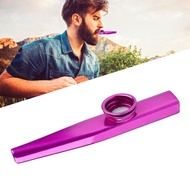Kazoo Flute  Aluminum Wear Resistant Delicate Appearance Metal Easy Playing for Replacement