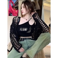 Women's Mesh Cardigan sweater Women's Top