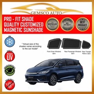 BYD M6 2024+ (  6 / 7 pcs )  - Car Magnetic Sunshade /Rear Windscreen Sunshade /Boot Tray/shade