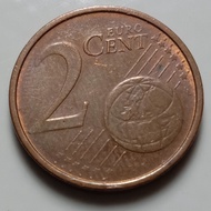 Koin Jerman 2 cent euro 2002 G